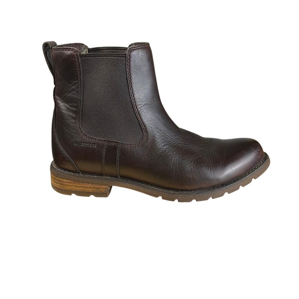 Ariat Wexford Brown Leather Waterproof Chelsea Boots Womens Size 7